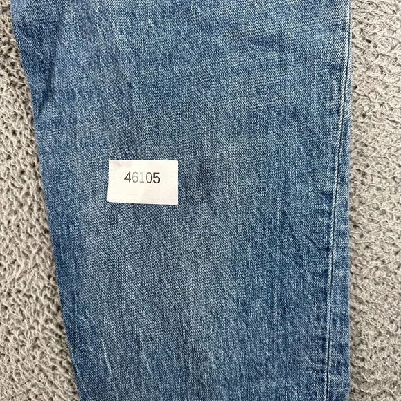 Lucky Brand Jeans Womens 8 Blue Cotton Denim Boyfriend Relaxed Faded Workwear - Picture 12 of 12